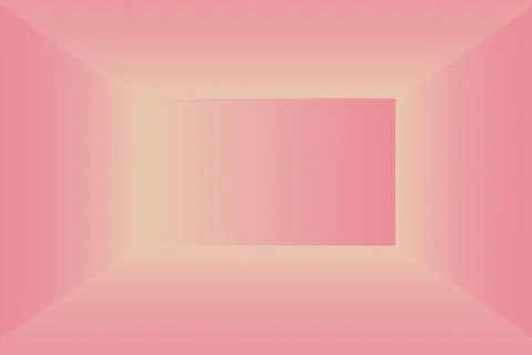Abstract empty smooth light pink studio room background, Use as montage for Illustrazione stock