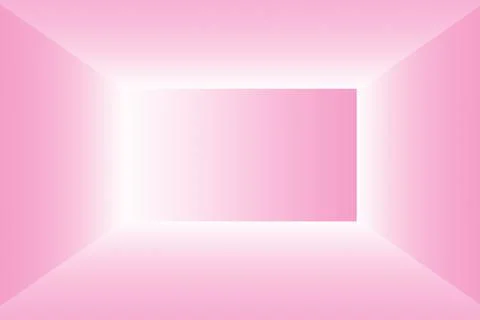 Abstract empty smooth light pink studio room background, Use as montage for Illustrazione stock