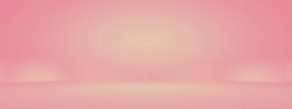 Abstract empty smooth light pink studio room background, Use as montage for Illustrazione stock