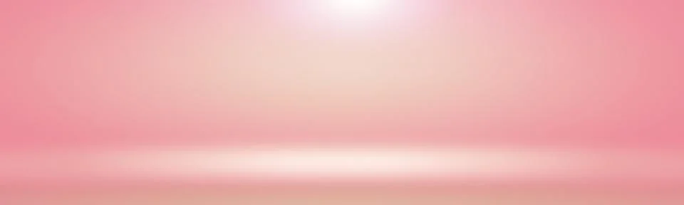 Abstract empty smooth light pink studio room background, Use as montage for Illustrazione stock