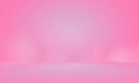 Abstract empty smooth light pink studio room background, Use as montage fo... Stock Photos