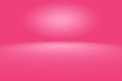 Abstract empty smooth light pink studio room background, Use as montage fo... Stock Photos