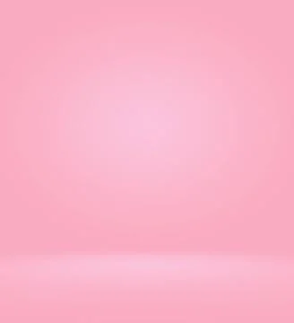 Abstract empty smooth light pink studio room background, Use as montage fo... Stock Photos