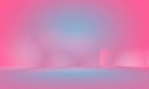 Abstract empty smooth light pink studio room background, Use as montage fo... Foto stock