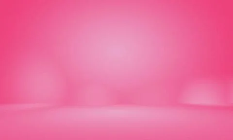 Abstract empty smooth light pink studio room background, Use as montage fo... Stock Photos