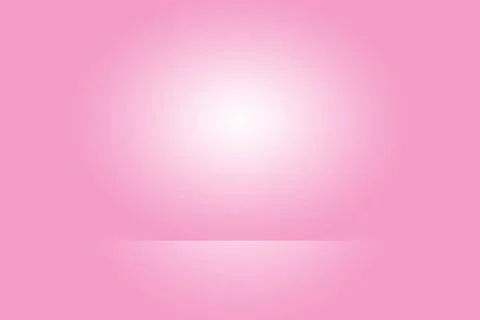 Abstract empty smooth light pink studio room background, Use as montage fo... Stock Photos