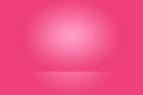 Abstract empty smooth light pink studio room background, Use as montage fo... Stock Photos