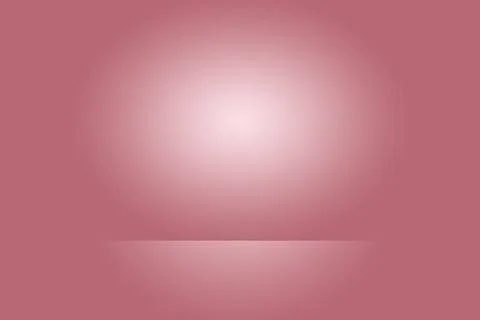 Abstract empty smooth light pink studio room background, Use as montage fo... Stock Photos
