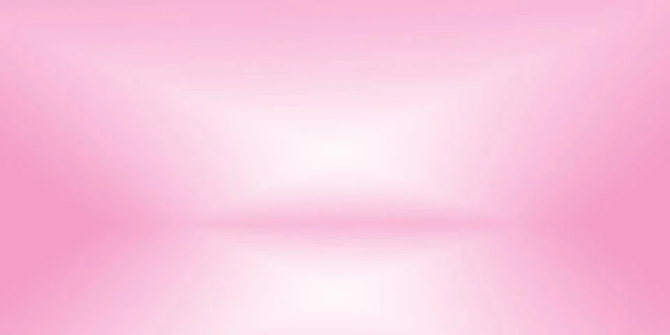 Abstract empty smooth light pink studio room background, Use as montage fo... Stock Photos