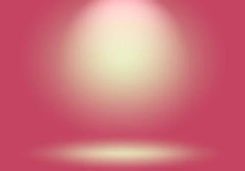 Abstract empty smooth light pink studio room background, Use as montage fo... Stock Photos