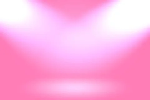 Abstract empty smooth light pink studio room background, Use as montage fo... Stock Photos