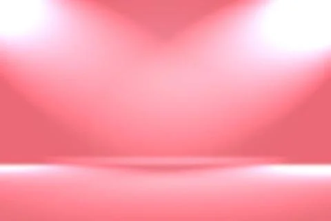 Abstract empty smooth light pink studio room background, Use as montage fo... 写真素材