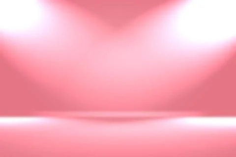 Abstract empty smooth light pink studio room background, Use as montage fo... 스톡 사진