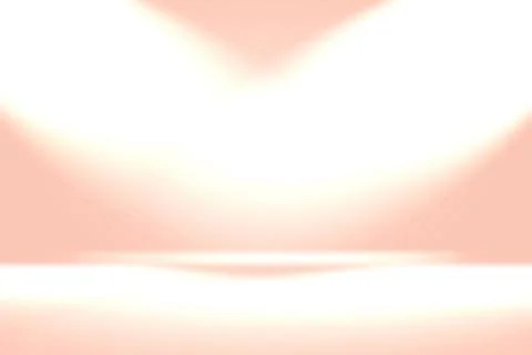 Abstract empty smooth light pink studio room background, Use as montage fo... Stock Photos