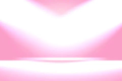 Abstract empty smooth light pink studio room background, Use as montage fo... Stock Photos
