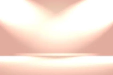 Abstract empty smooth light pink studio room background, Use as montage fo... Stock Photos