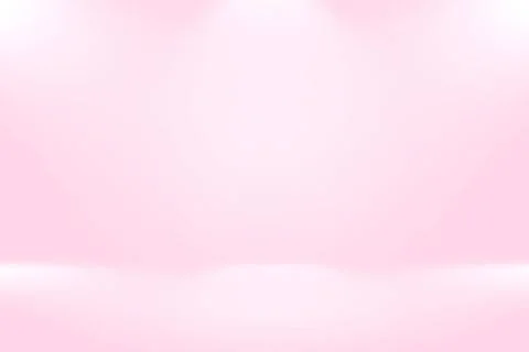 Abstract empty smooth light pink studio room background, Use as montage fo... Stock Photos
