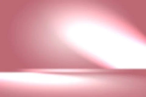 Abstract empty smooth light pink studio room background, Use as montage fo... Stock Photos