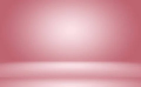 Abstract empty smooth light pink studio room background, Use as montage fo... Stock Photos