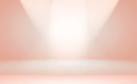 Abstract empty smooth light pink studio room background, Use as montage fo... Stock Photos