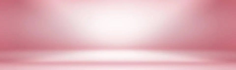 Abstract empty smooth light pink studio room background, Use as montage fo... Stock Photos