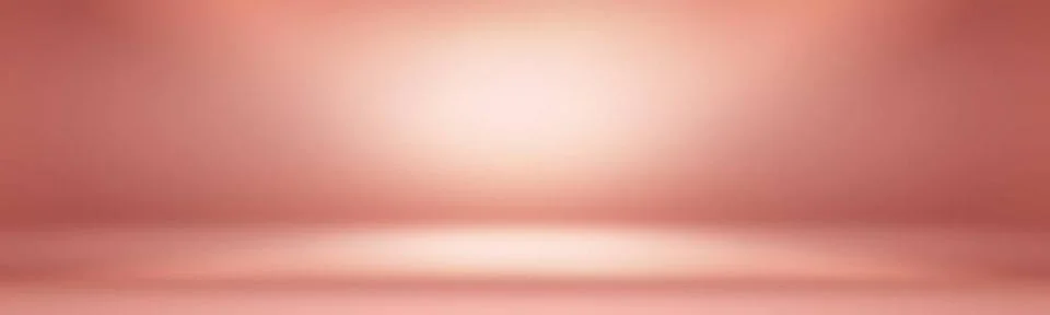 Abstract empty smooth light pink studio room background, Use as montage fo... Stock Photos