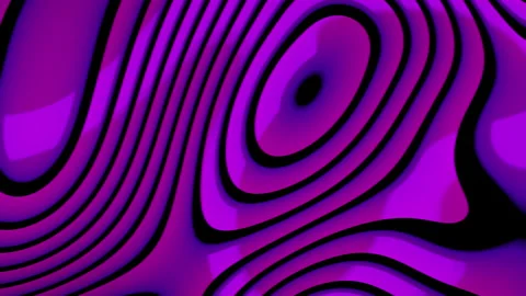 Abstract, endless colorful animation with motion effect of purple waves pattern. Stock Footage 146045488