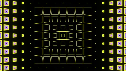 An abstract endless looped pattern. VJ Loop Video stock 194359874