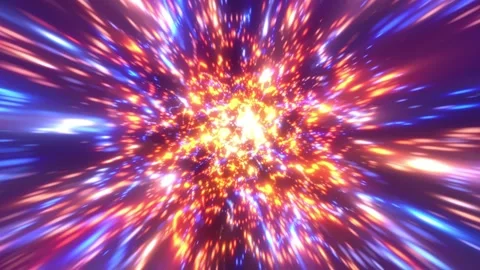 Abstract energetic background with bright rays of light and bright glowing 動画素材 311522094