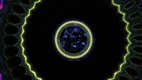 Abstract energetic wallpaper background. Computer color abstraction. Backgro Stock Footage 150474077