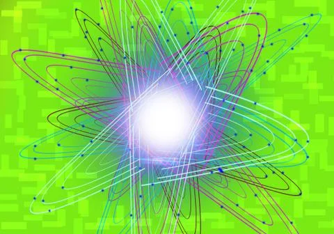 Abstract energy background Stock Illustration