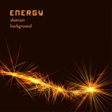 Abstract energy background Stock Illustration
