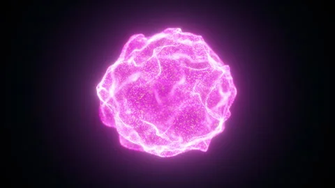 Abstract energy ball Stock Footage 253741197