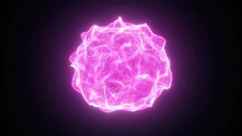 Abstract energy ball Stock Illustration