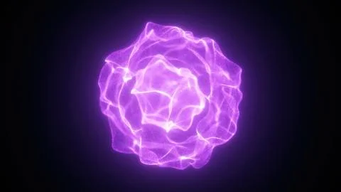 Abstract energy ball Stock Illustration