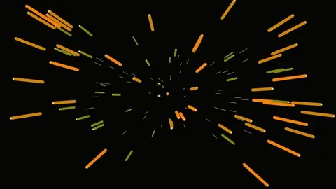 Abstract energy explosion background with bright radial light streaks and d.. Stock Footage 341055666