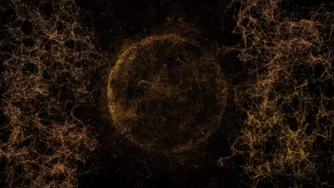Abstract energy field Stock Footage 154112797