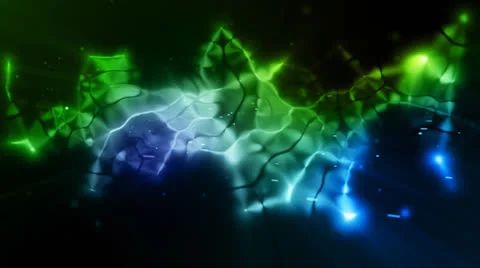 Abstract Energy Stock Footage 24724587