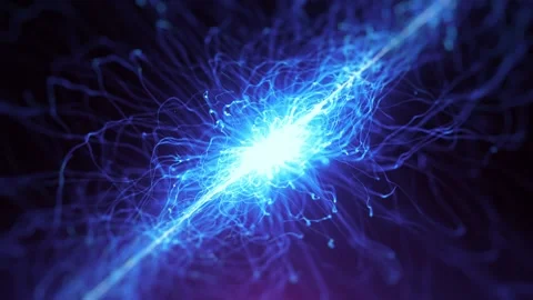 Abstract Energy Forcefield Particles Background Loop Video stock 171535016