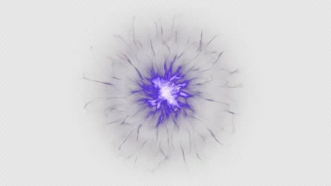 Abstract Energy Loop with Alpha Channel for Futuristic Visual Effects Stock Footage 333030076