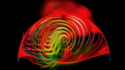 Abstract energy snail 스톡 일러스트