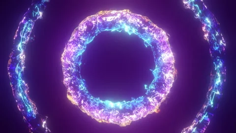 Abstract energy wall Stock-Footage 167897763