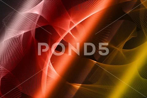 Abstract Energy Wave Background With Blue Purple Red And Yellow Glow PSDテンプレート