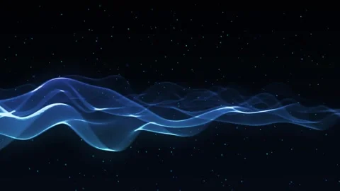 Abstract Energy Wave Pulse Background Loop Stock Footage 316879377