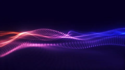 Abstract Energy waves Stock Footage 287592297