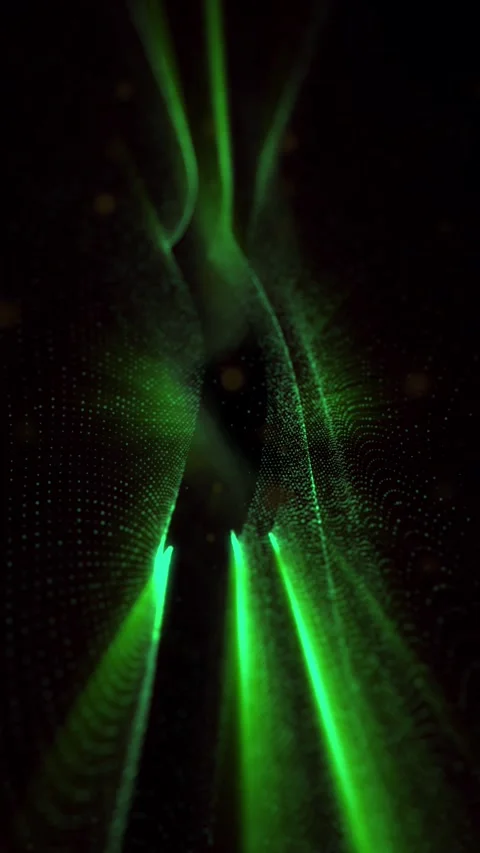 Abstract energy waves Stock Footage 303240446