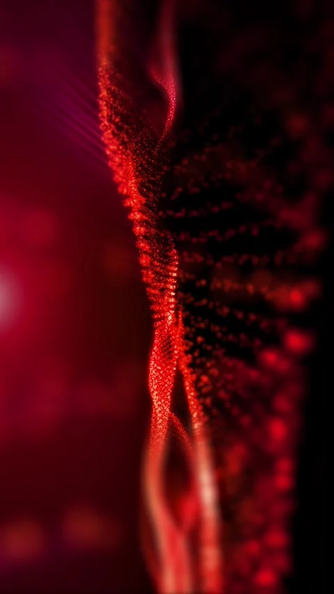 Abstract energy waves Vidéo 303241911