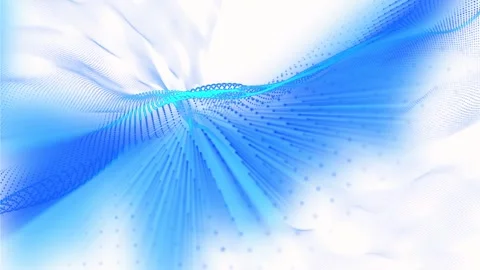 Abstract energy waves Video stock 303245597