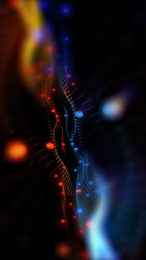 Abstract energy waves Stock Footage 303310230