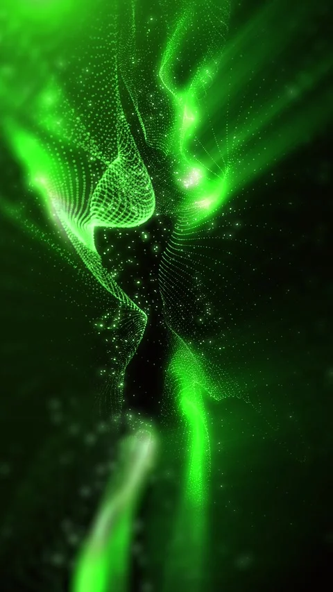 Abstract energy waves Stock Footage 303310704